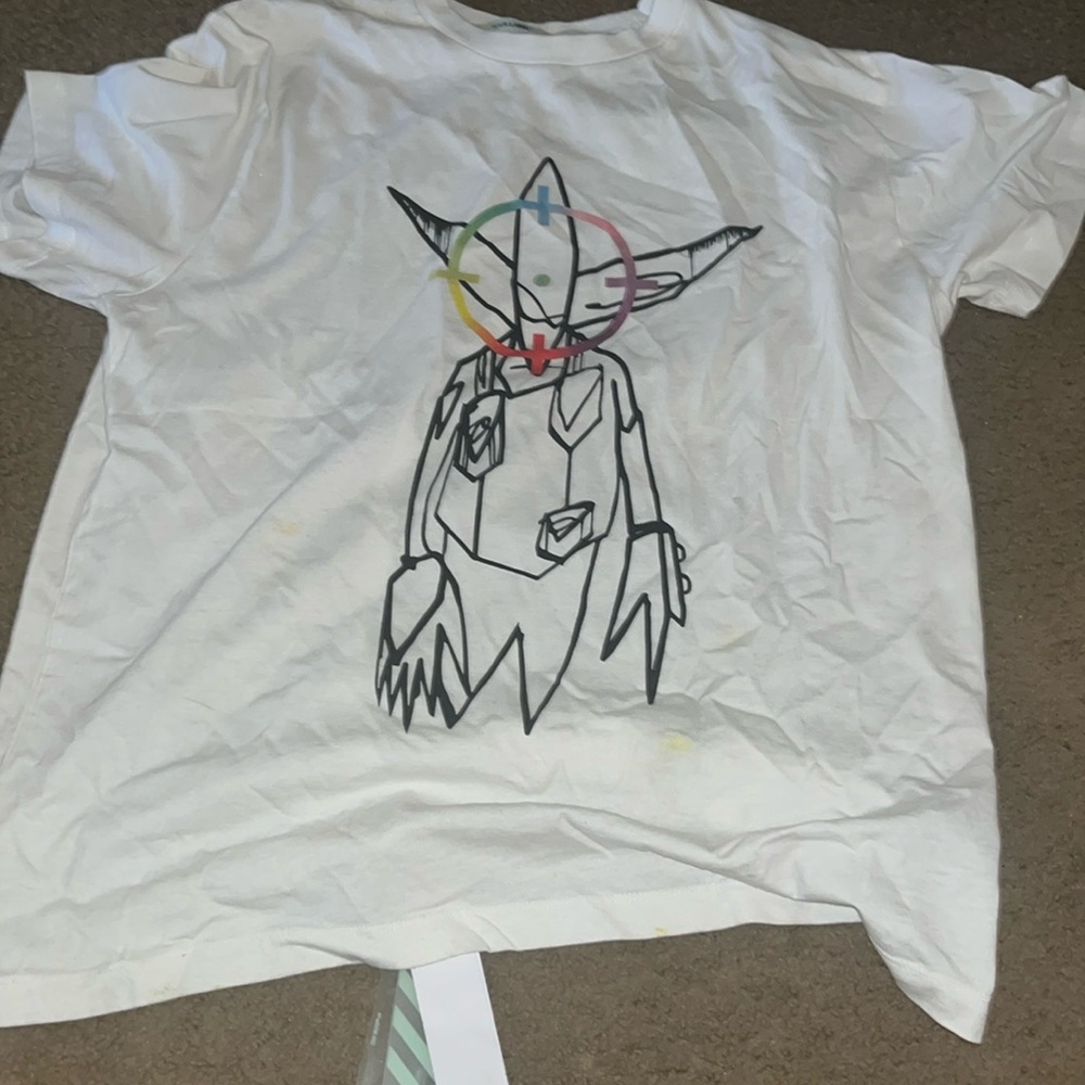 Off-white shirt